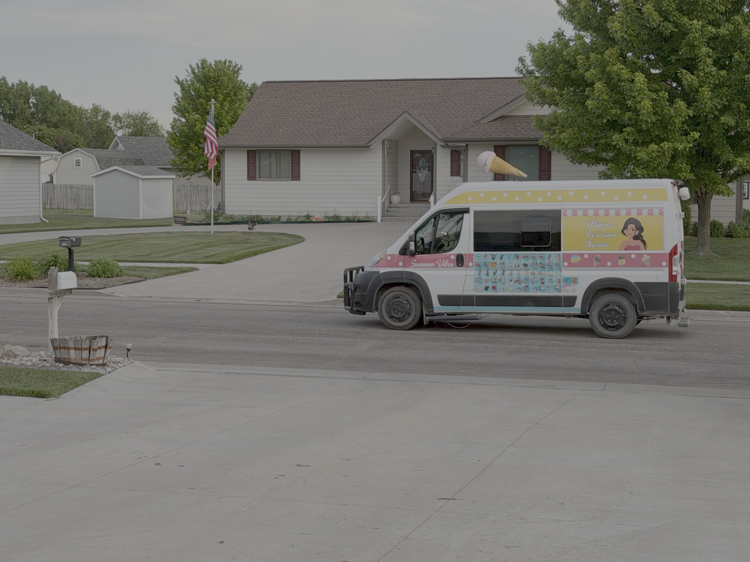 Ice cream truck operates without permit
