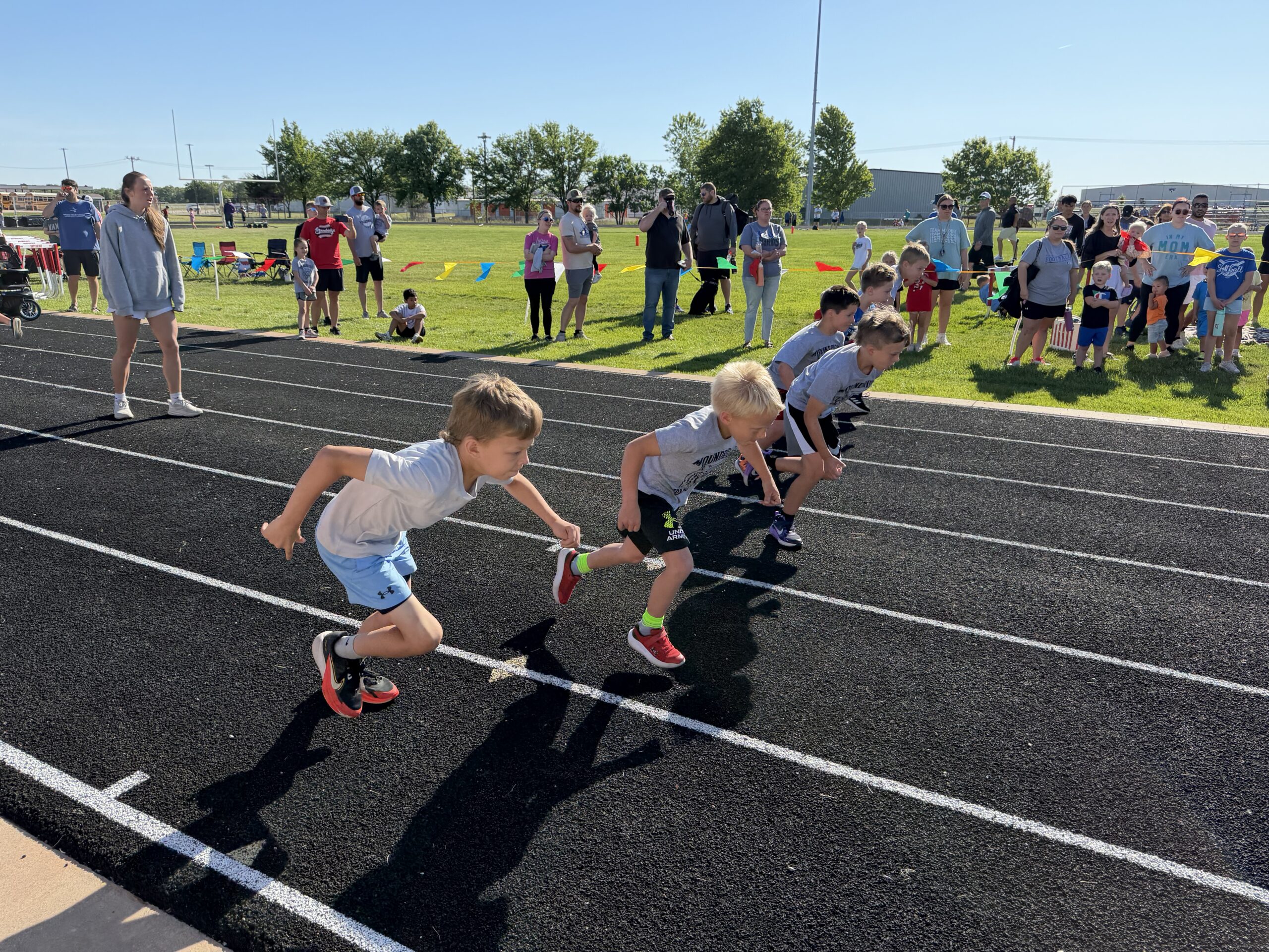 Youngsters demonstrate athletic ability at Moundridge/Goessel Youth Track Meet